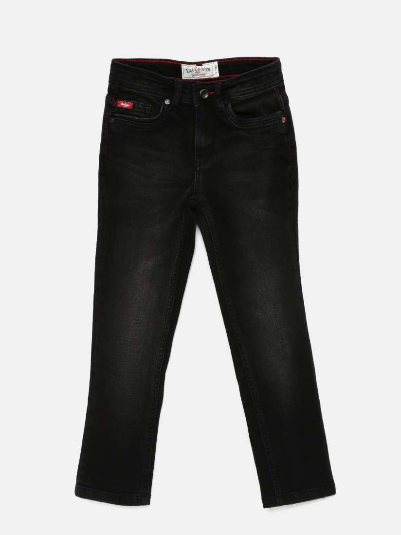 Lee cooper black jeans new arrivals