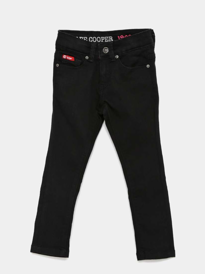 Buy Lee Cooper Girls Black Skinny Fit Stretchable Jeans Jeans for Girls 1820759 Myntra
