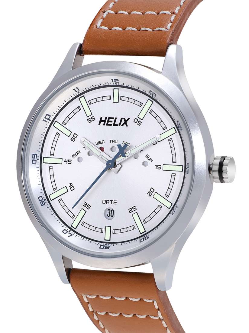 Buy Timex Helix Men Silver Toned Analogue Watch TW003HG12 Watches for Men 1820846 Myntra