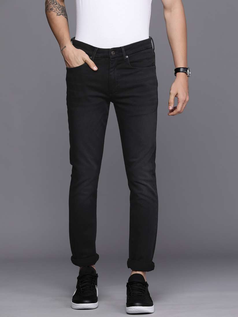 Black jeans men myntra top