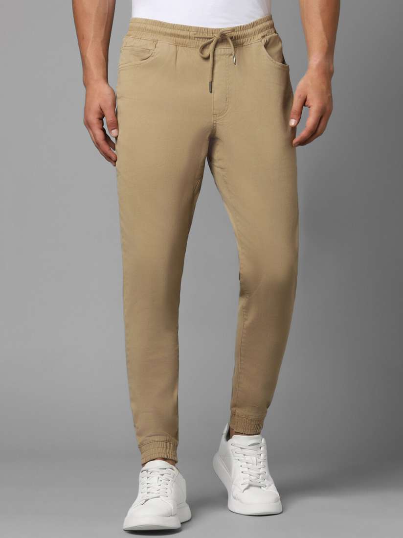 Plain smart jogger trouser online