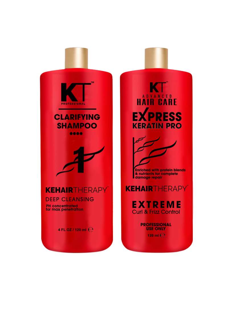 Keratin express shampoo and conditioner top