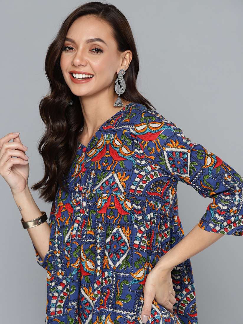 Myntra printed kurtis hotsell