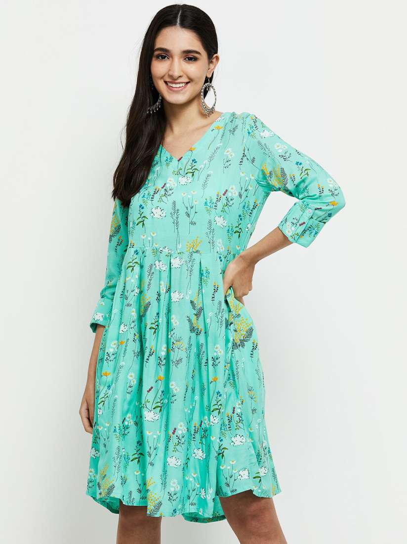 Myntra floral dresses deals