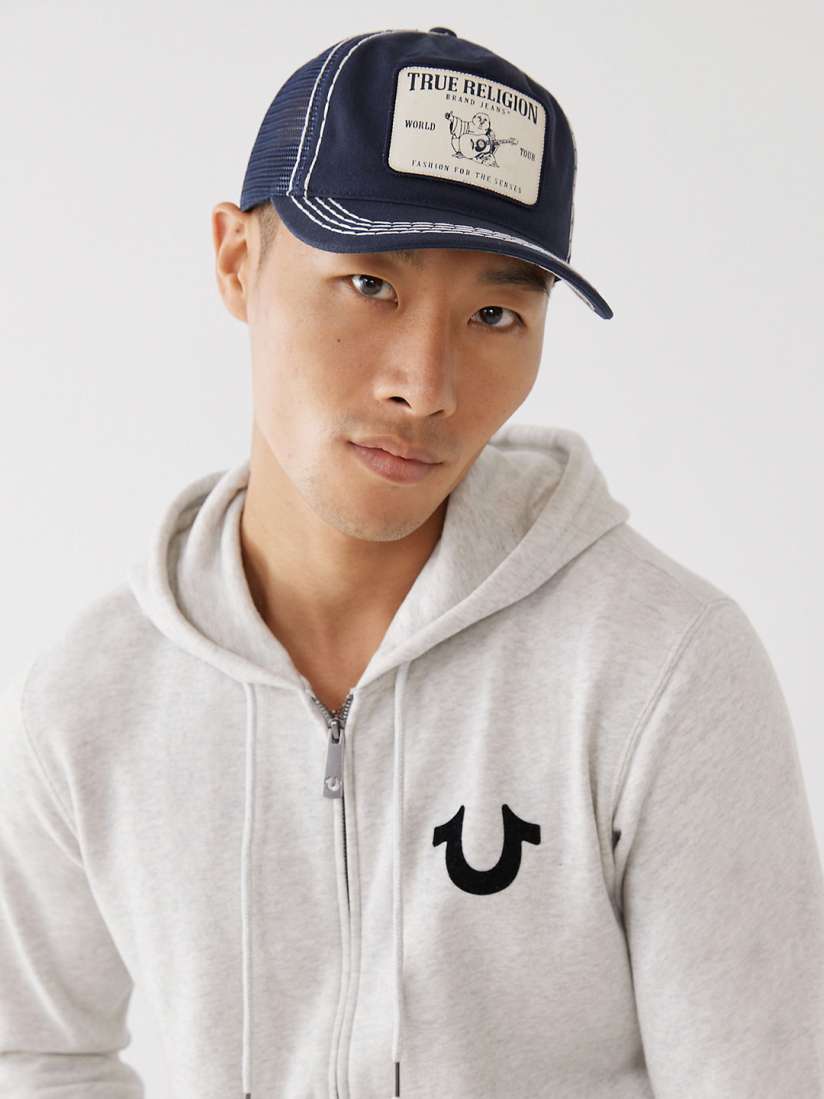 Buy True Religion Men Blue Cream Coloured Pure Cotton Baseball Cap Caps for Men 18229390 Myntra