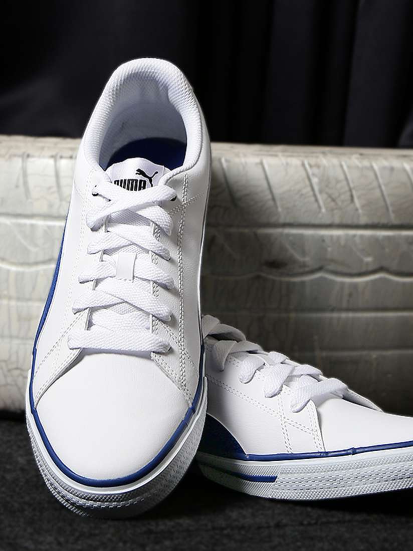 Buy Puma Men White Court Point Vulc Sneakers Casual Shoes for Men 1823298 Myntra