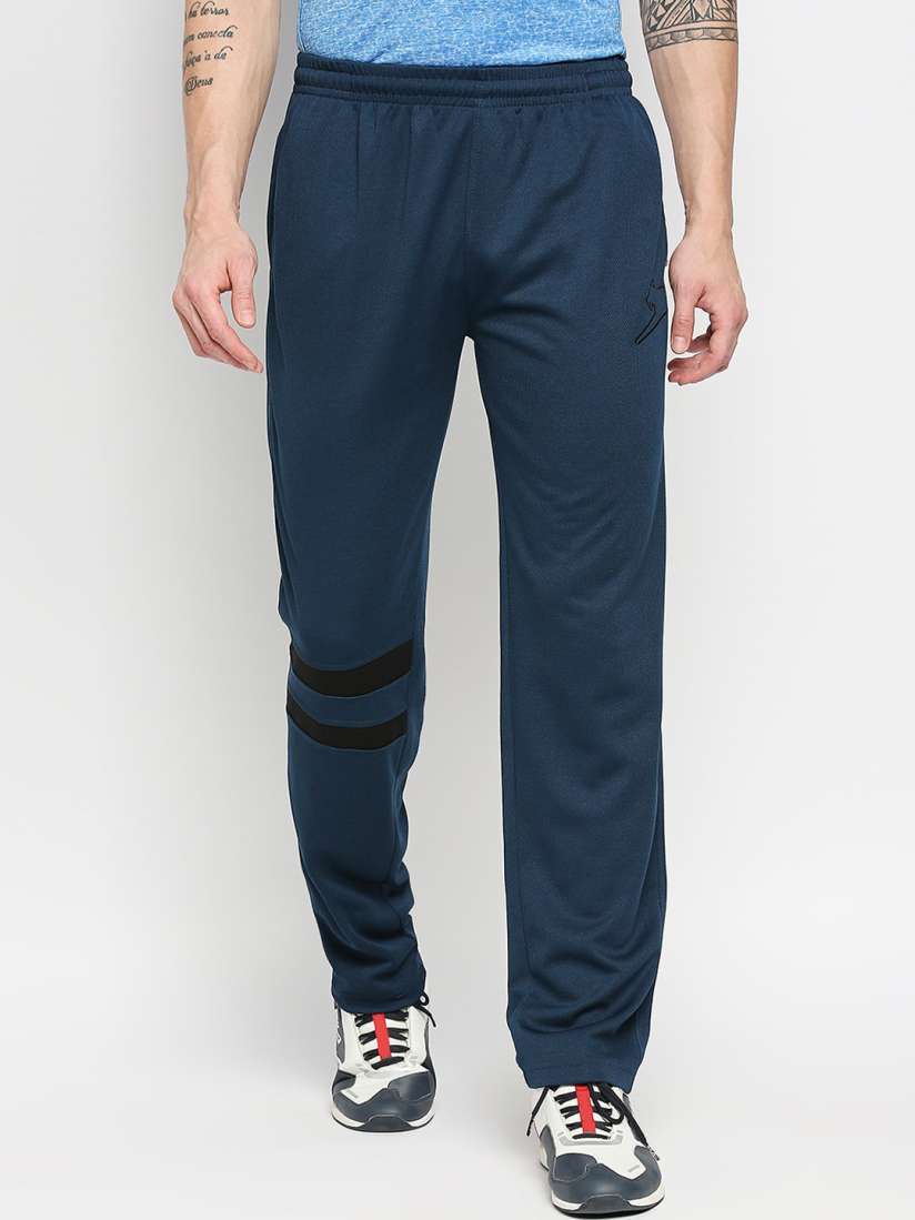 Black panther solid men's track pants clearance