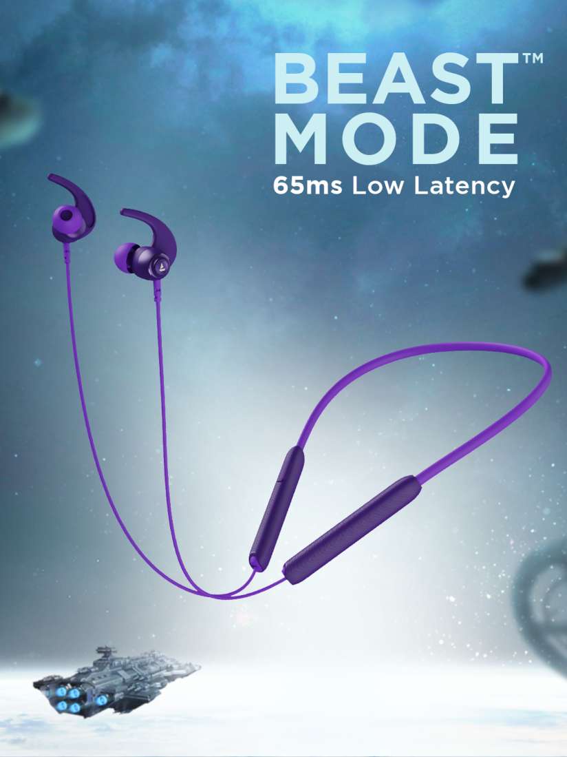 Buy boAt Rockerz 260 M Bluetooth Headset with Beast Mode Electric Purple Headphones for Unisex 18238464 Myntra