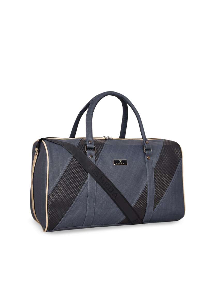 Buy ESBEDA Blue Beige Colourblocked Traveler Duffle bag Duffel Bag for Men 18238966 Myntra