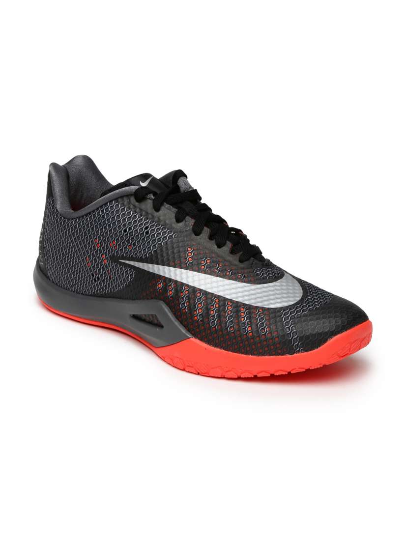 Buy Nike Men Charcoal Grey Hyperlive Basketball Shoes Sports Shoes for Men 1823939 Myntra