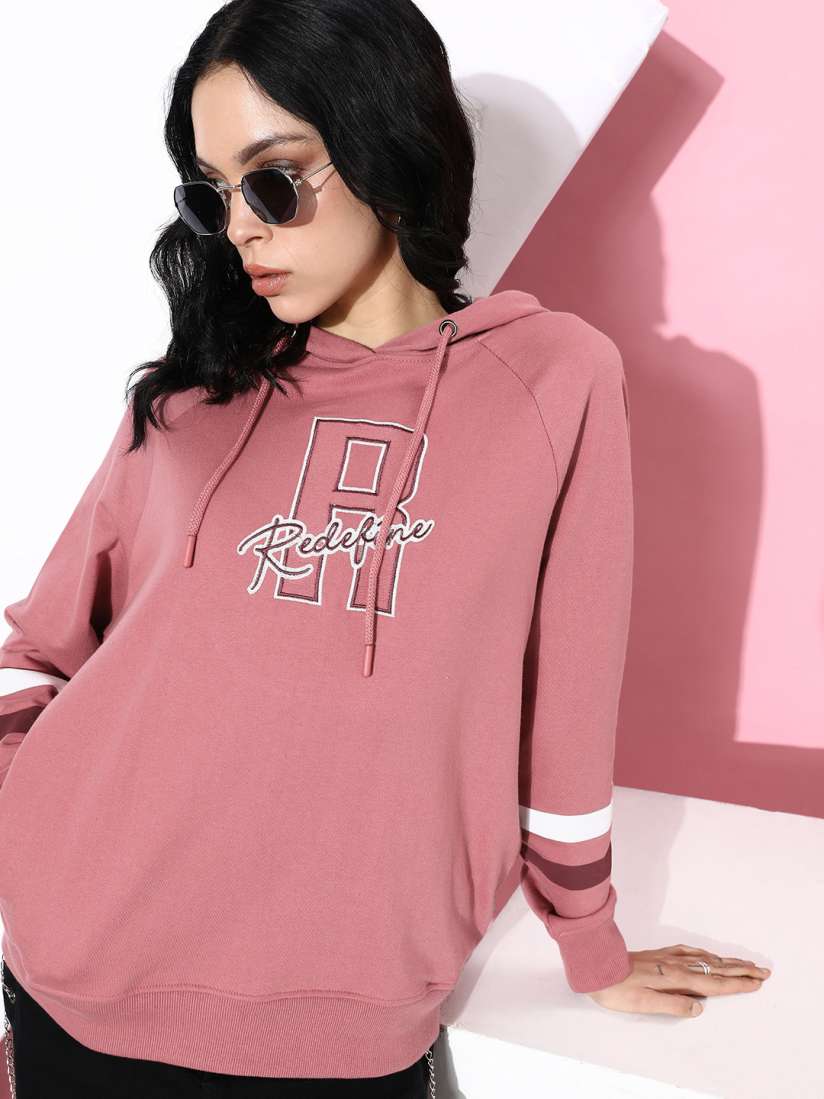 Buy The Roadster Lifestyle Co. Women Printed Hooded Sweatshirt Sweatshirts for Women 18242214 Myntra