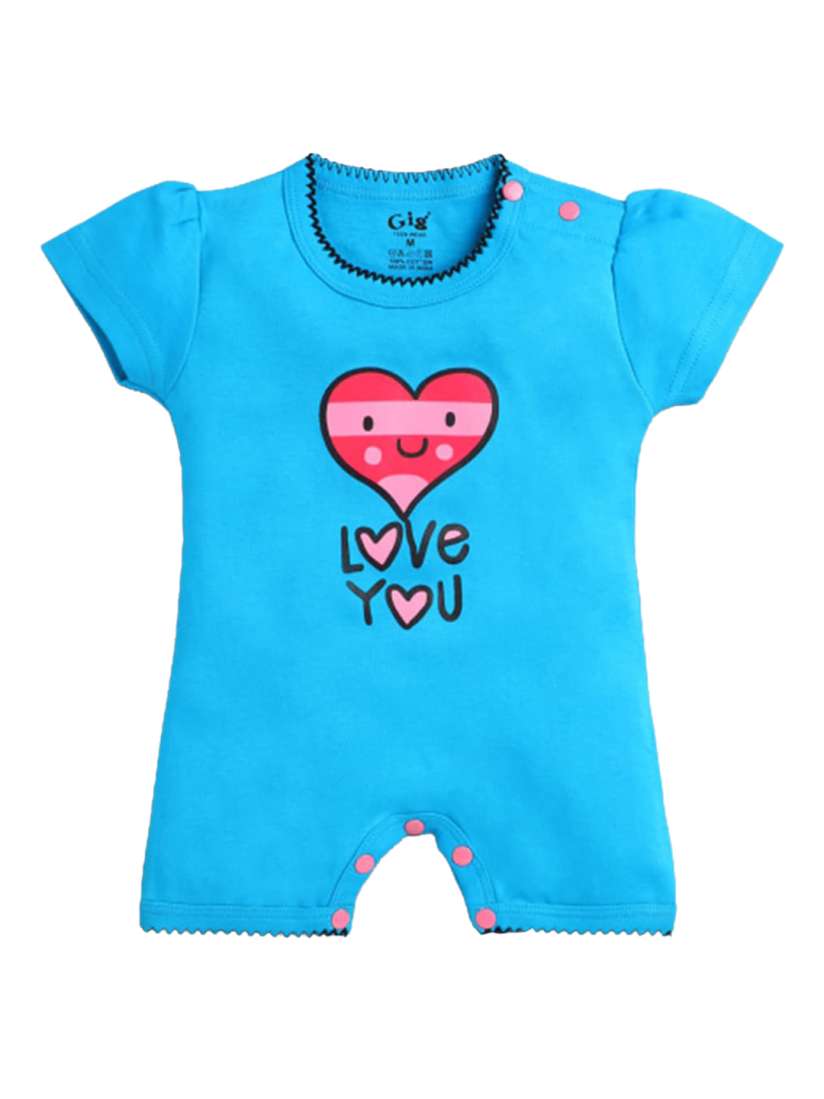 Buy Hopscotch Infant Boys Blue Graphic Printed Romper Rompers for Boys 18252868 Myntra