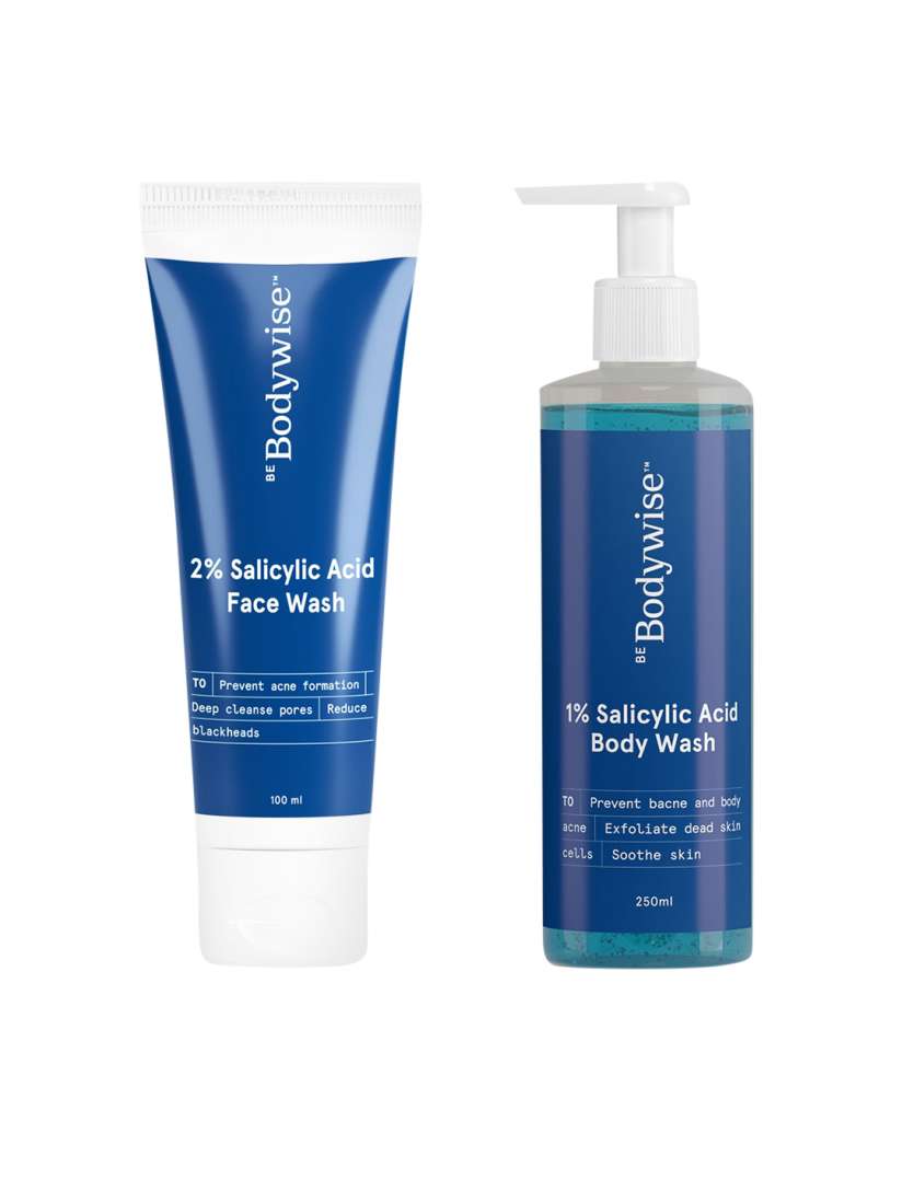 Buy Bodywise Be 1% Salicylic Acid Body Wash 250ml & Oil