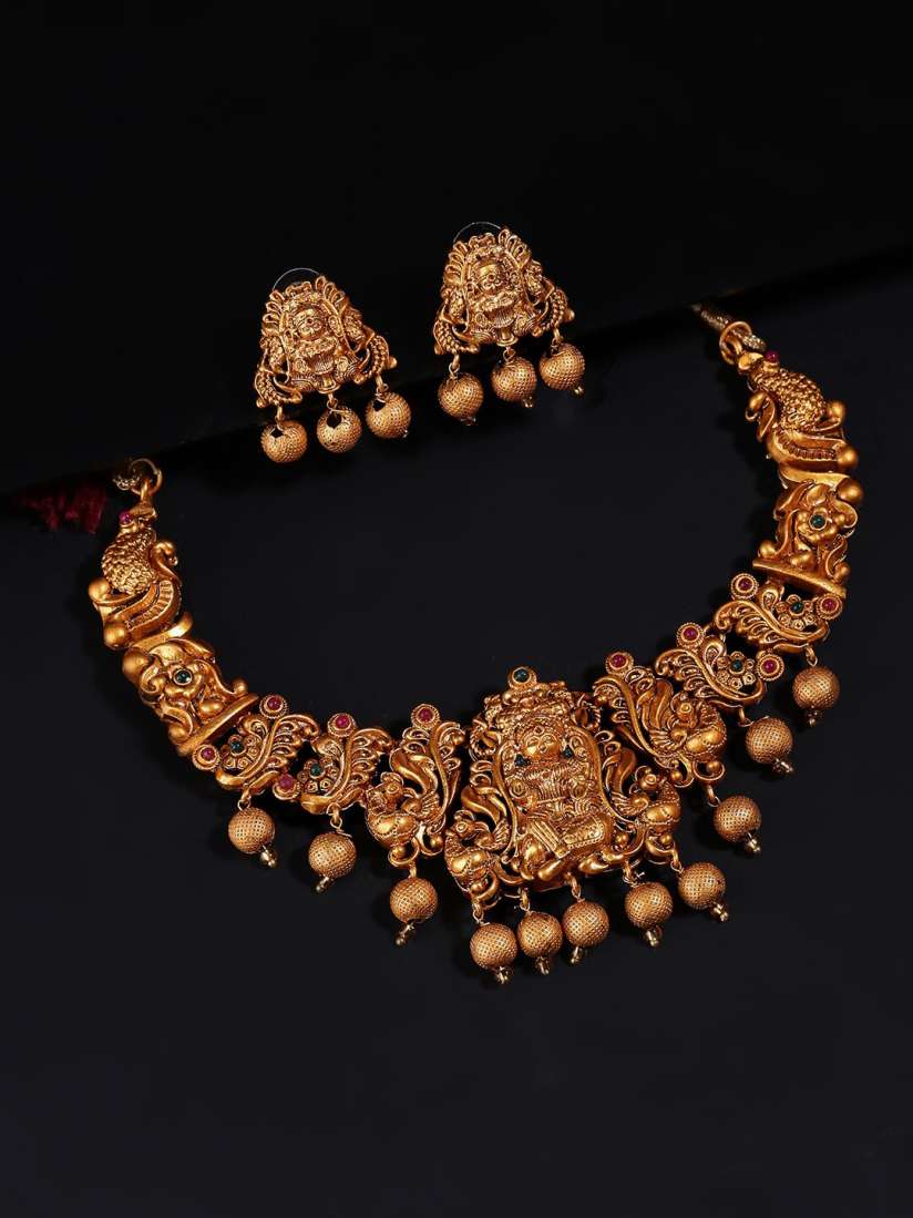 Myntra temple jewellery new arrivals