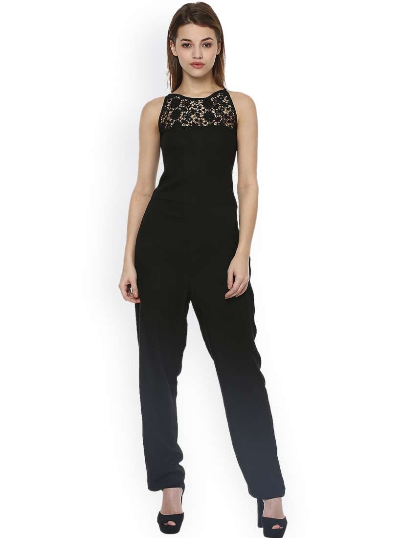 Buy STREET 9 Black Jumpsuit Jumpsuit for Women 1827945 Myntra