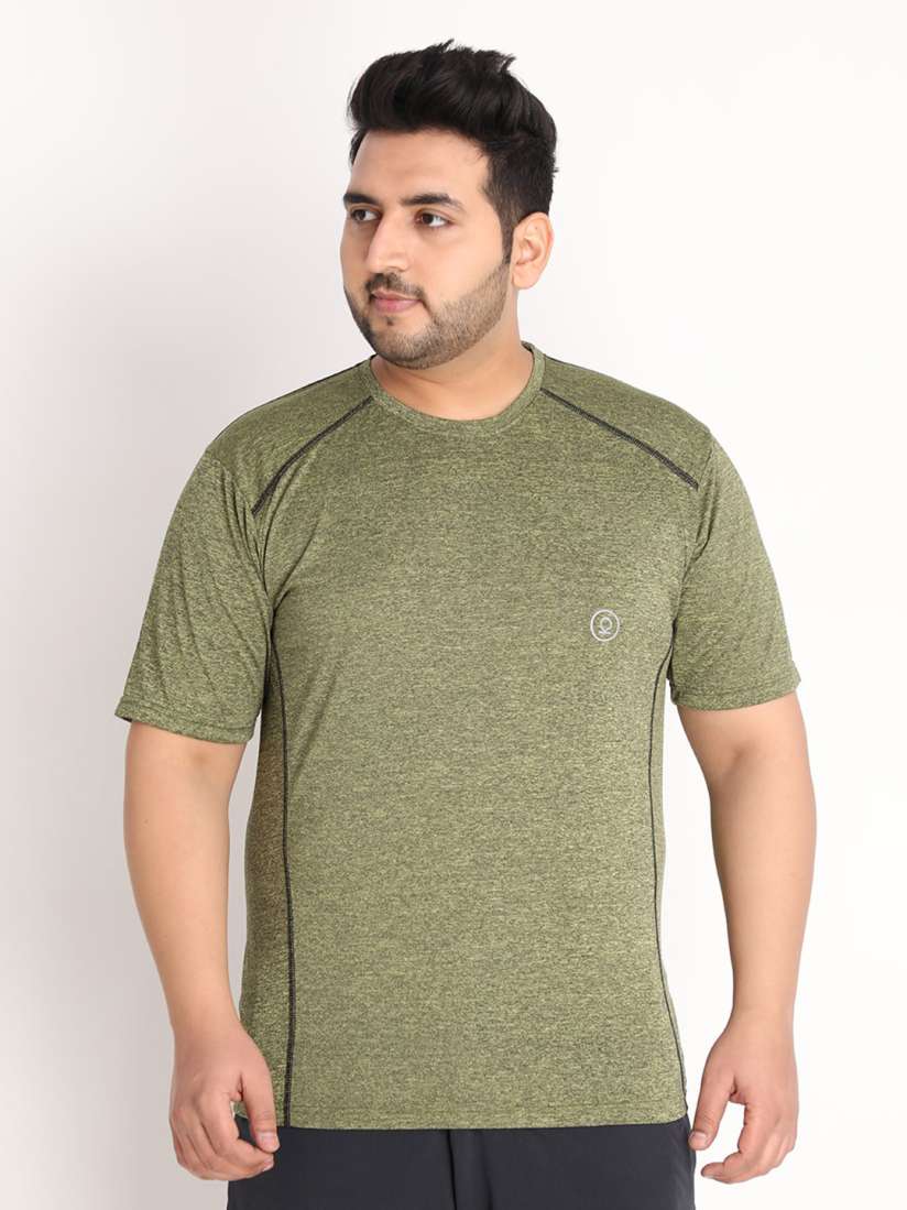Olive green dri fit shirt top