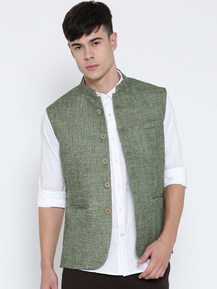 Nehru jacket red tape clearance
