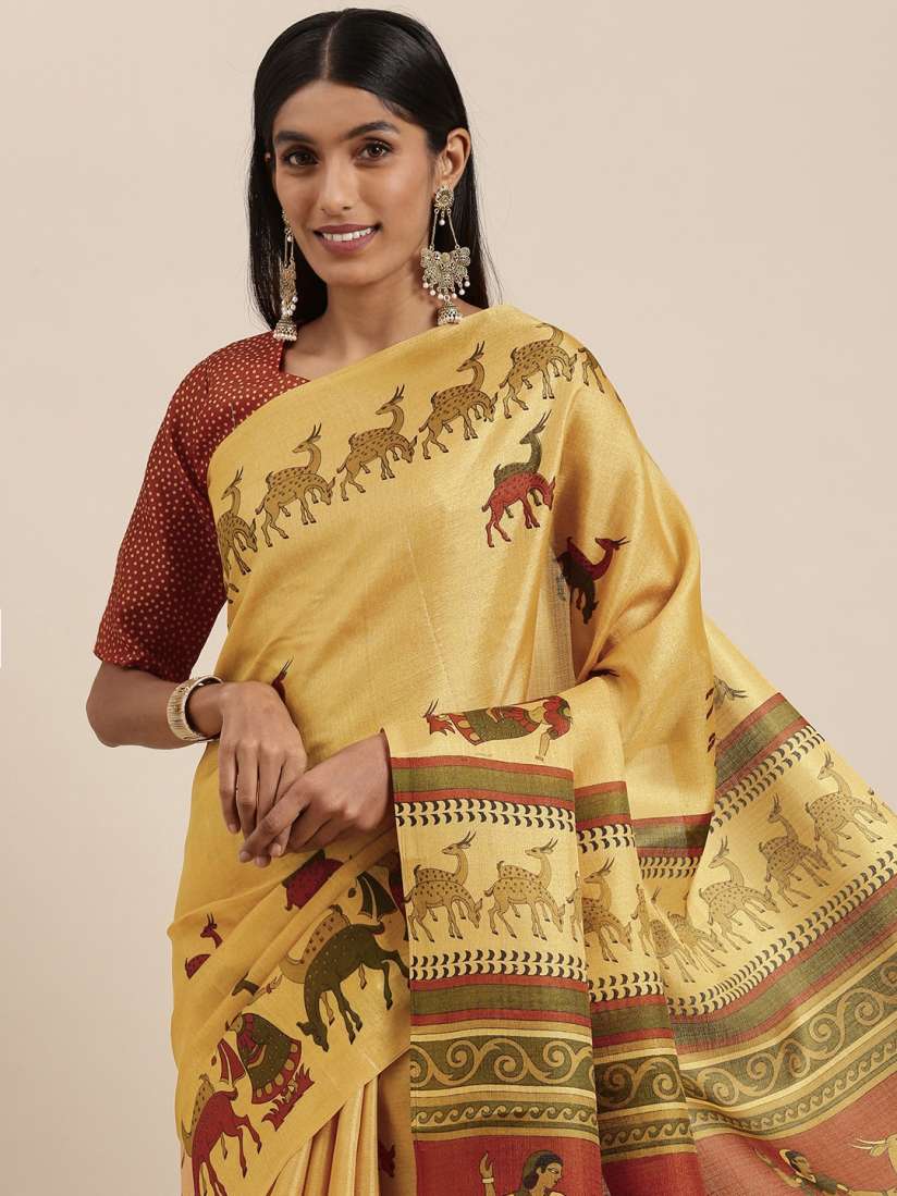 Ethnic mall sarees deals