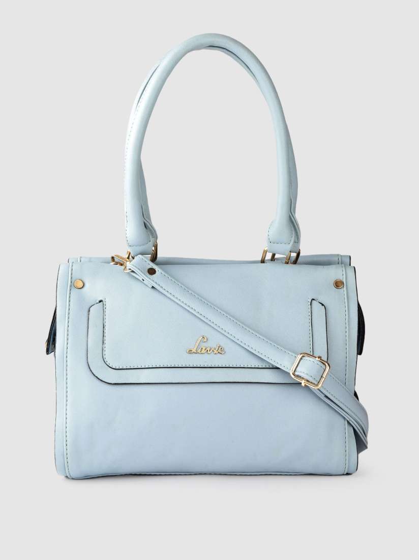 Buy Lavie Zrike Women Blue Satchel Handbag Handbags for Women 18290972 Myntra