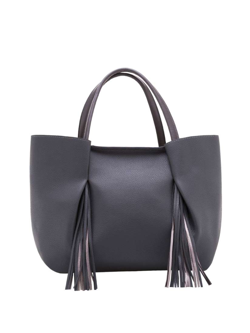 Buy Elespry Grey Tassel Shoulder Bag Handbags for Women 1829693 Myntra