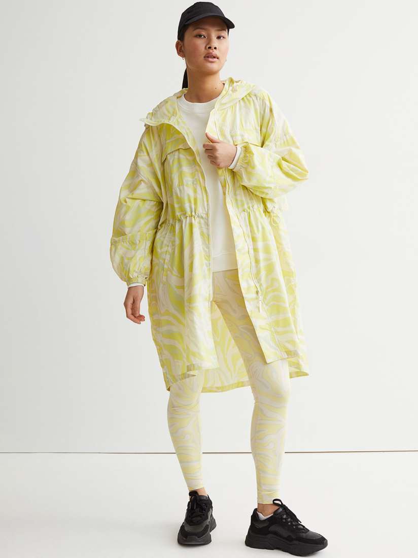 Yellow raincoat h&m cheap