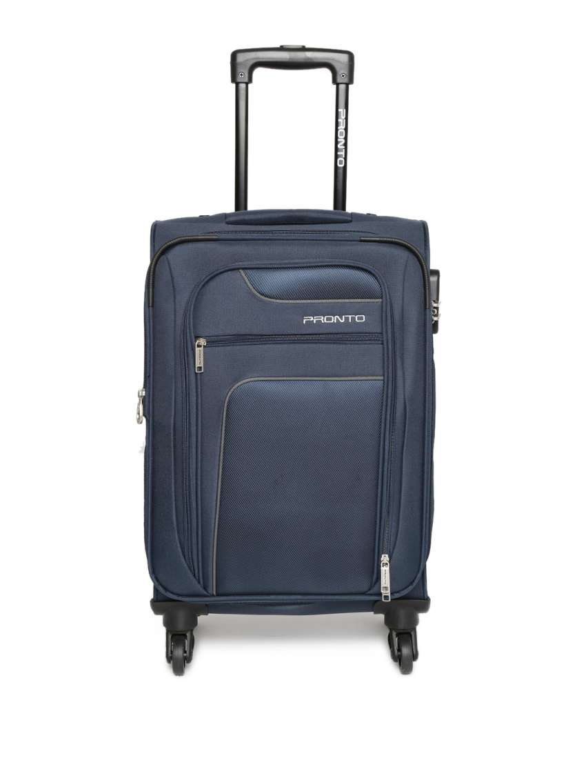 Buy Pronto Unisex Navy New Yorker 4W Spinner 58 Small Trolley Bag Trolley Bag for Unisex 1831037 Myntra