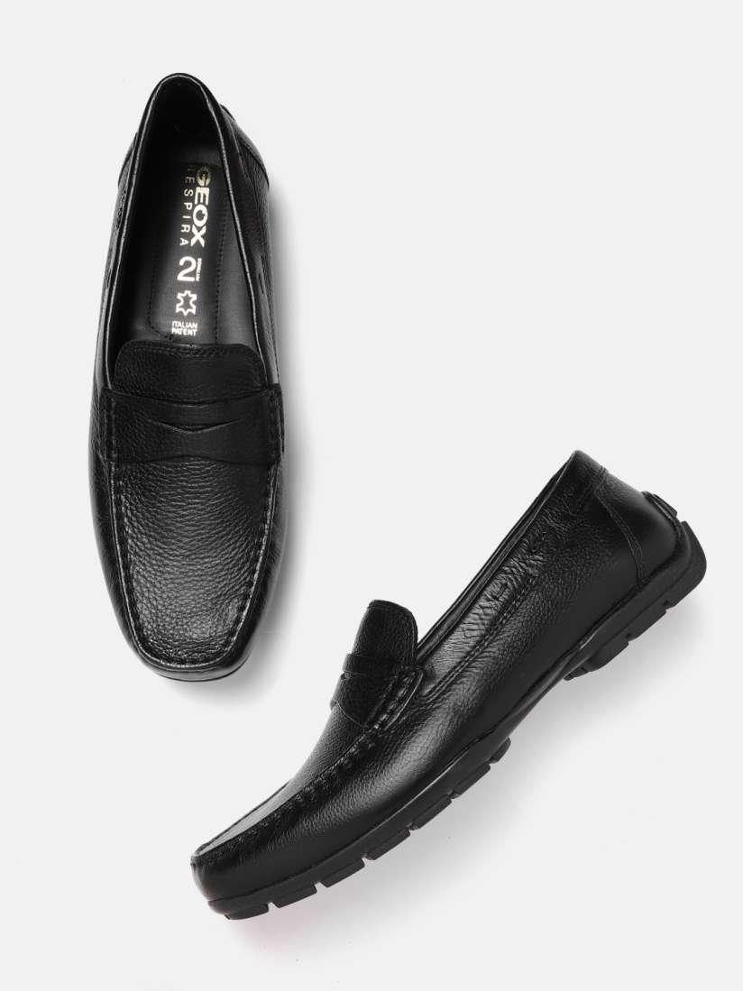 Buy Geox Men Black Leather Lightweight Driving Shoes Casual Shoes for Men 18312780 Myntra