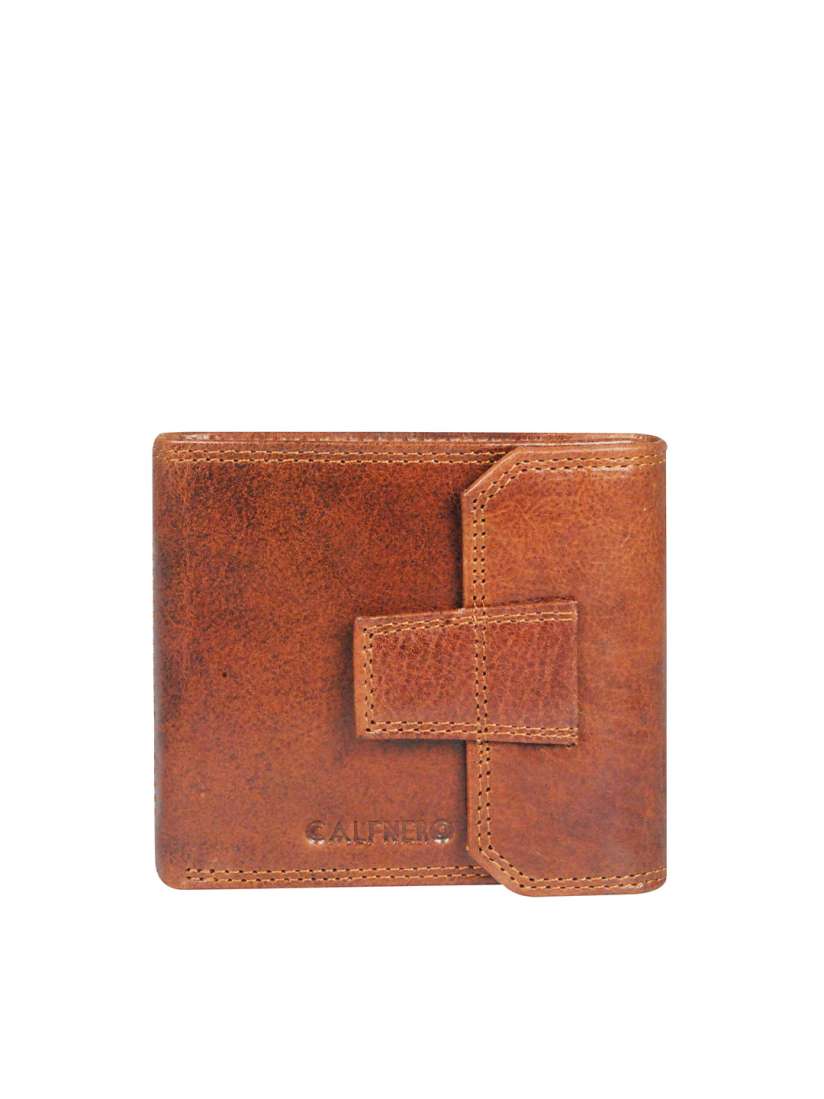 Buy CALFNERO Men Brown Leather Two Fold Wallet Wallets for Men 18315766 Myntra