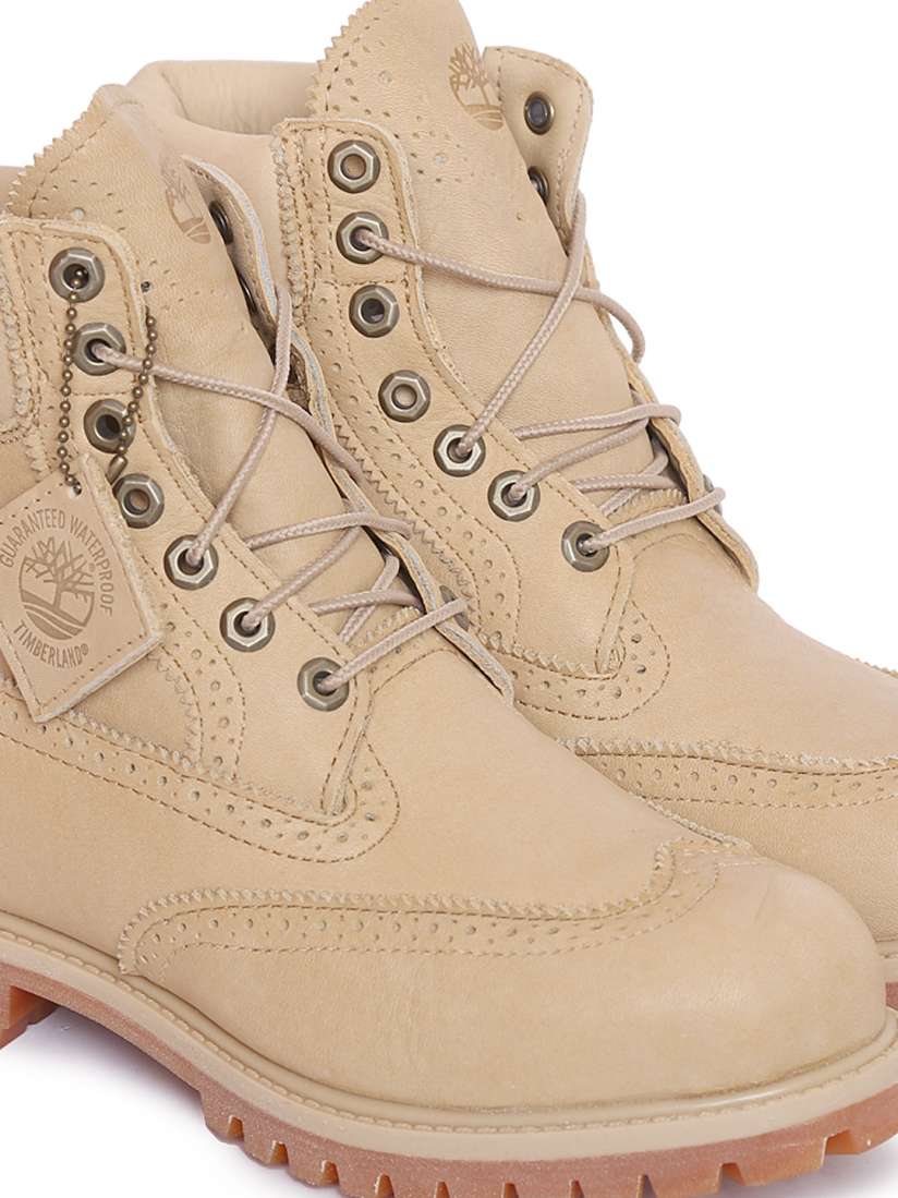 Mens timberland boots beige sale
