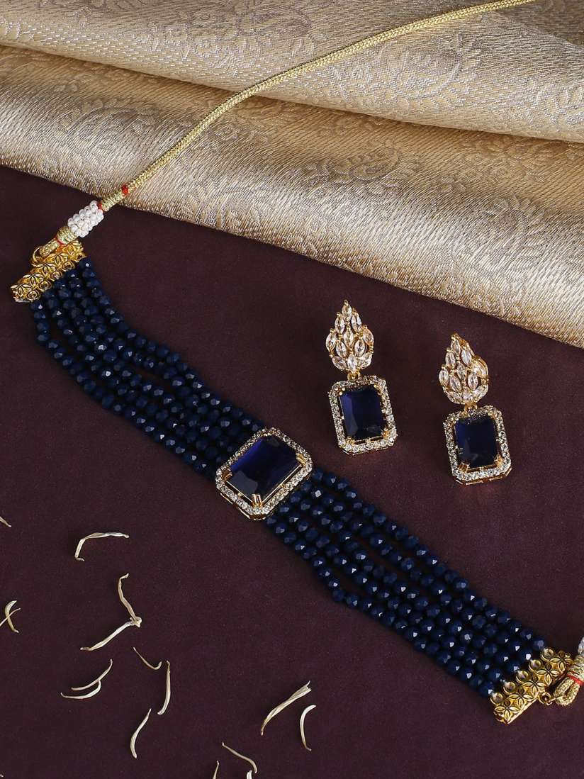 Choker set myntra discount