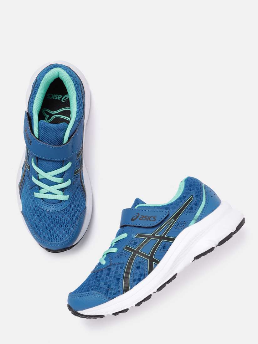 Buy ASICS Kids Teal Blue Woven Design Jolt 3 PS Sneakers Casual Shoes for Unisex Kids 18336368 Myntra