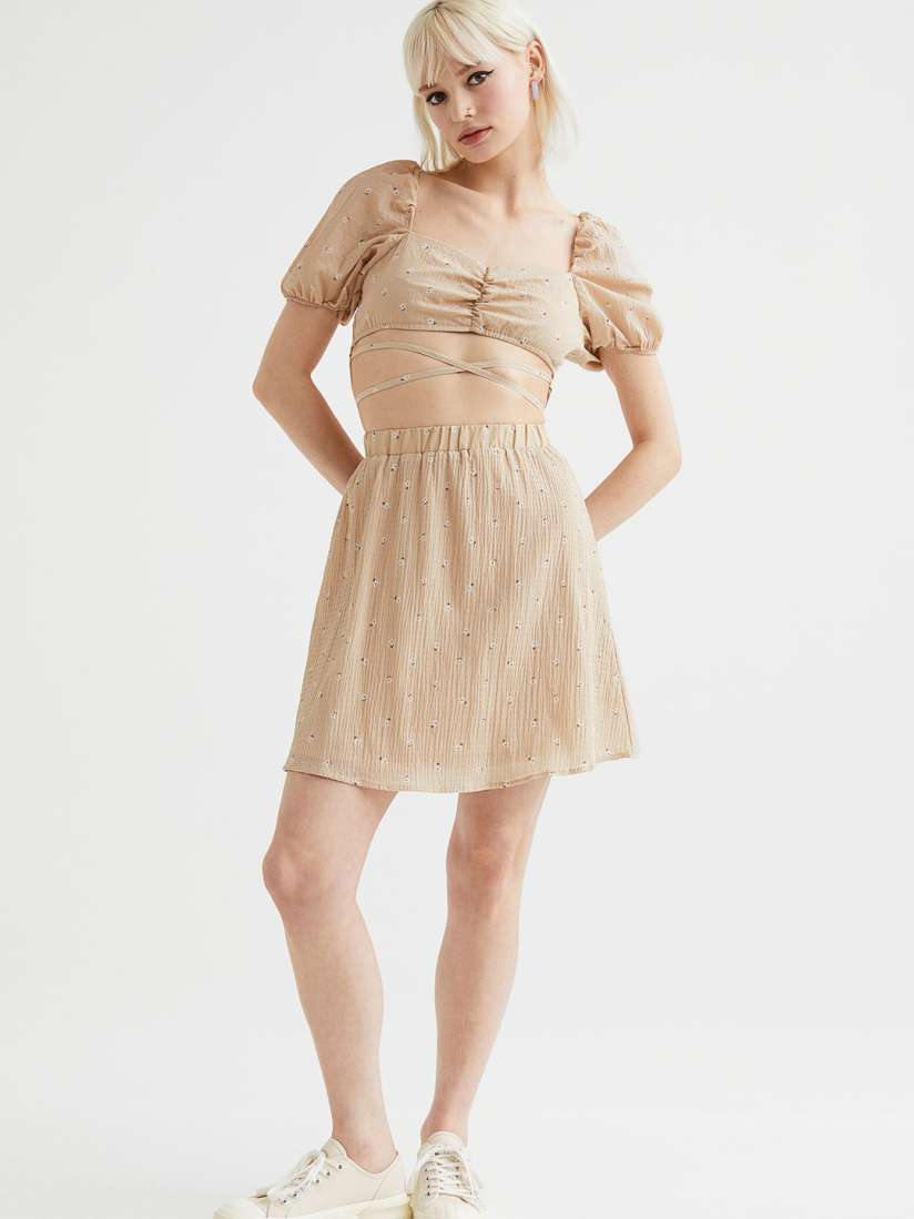 H&m two piece dress top