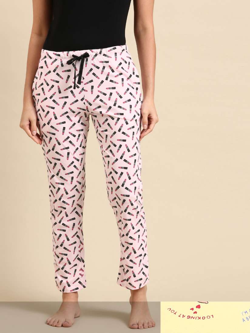 Buy Dreamz by Pantaloons Women Pack of 2 Printed Lounge Pants Lounge Pants for Women 18346908 Myntra