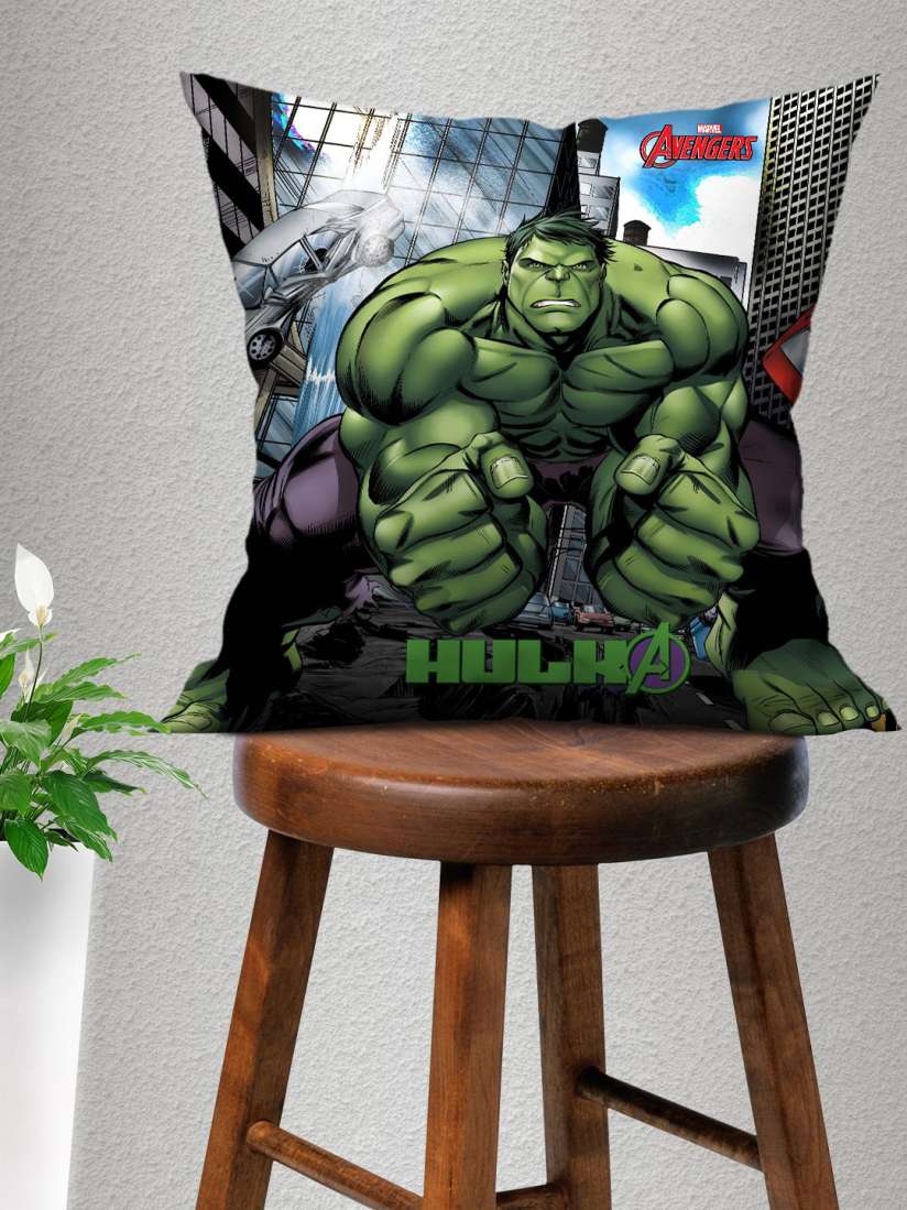 Buy Marvel Green White Cartoon Characters Square Cushion Covers Cushion Covers for Unisex Kids 18347870 Myntra
