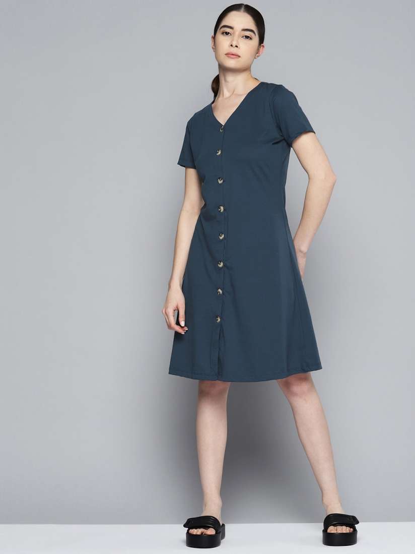 Above the knee dresses casual deals