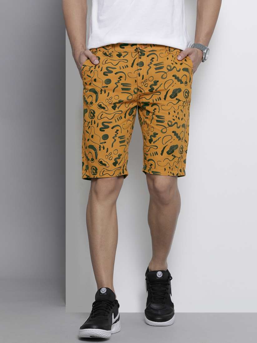 Mustard chino shorts hot sale