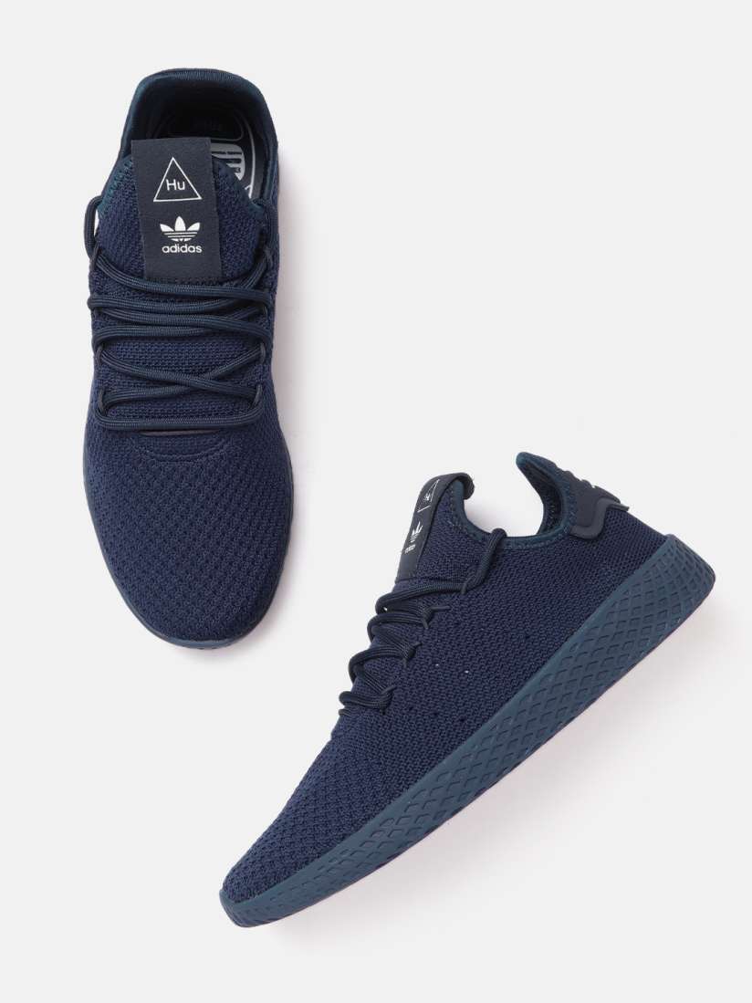 Adidas pharrell williams navy blue top