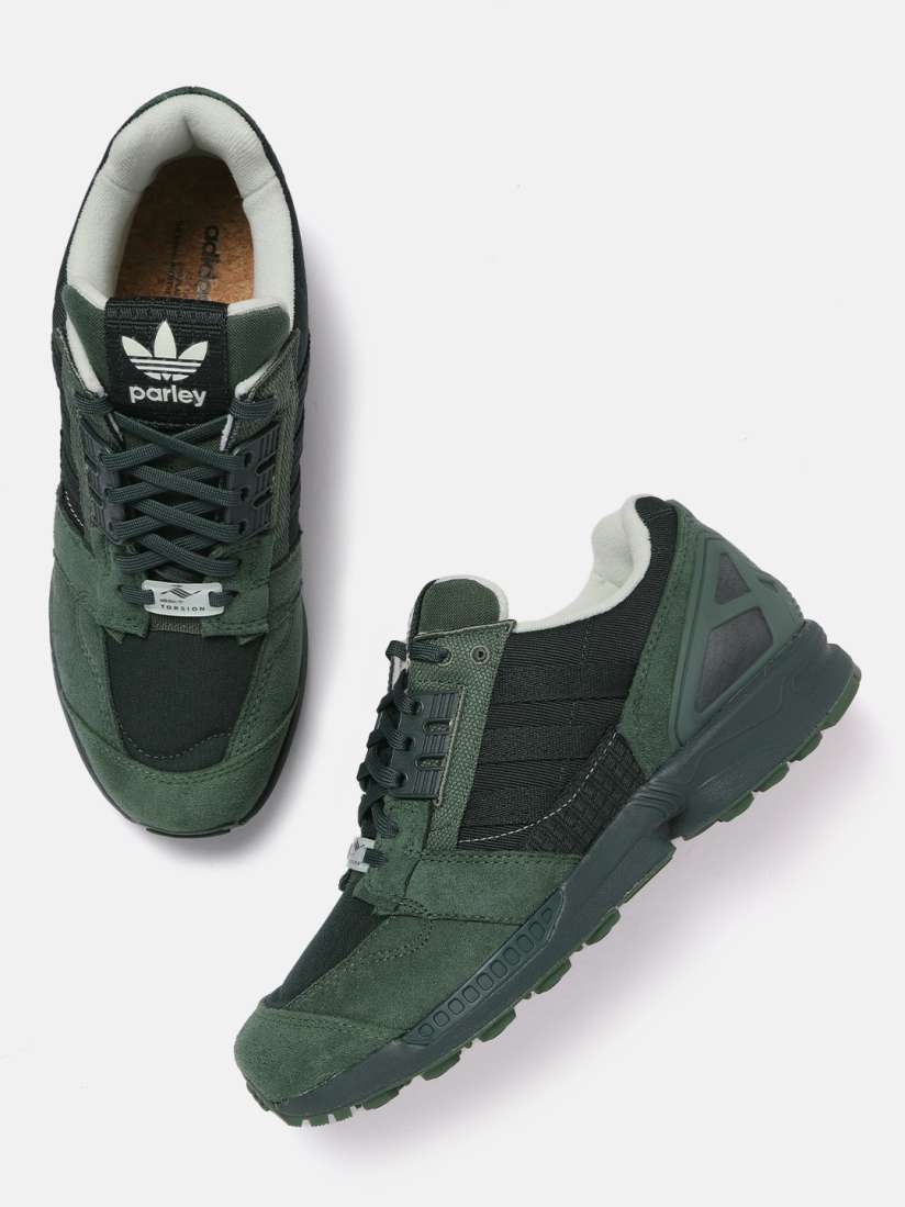 Buy ADIDAS Originals Men Green Solid ZX 8000 Parley Sneakers - Casual Shoes  for Men 18373038 | Myntra