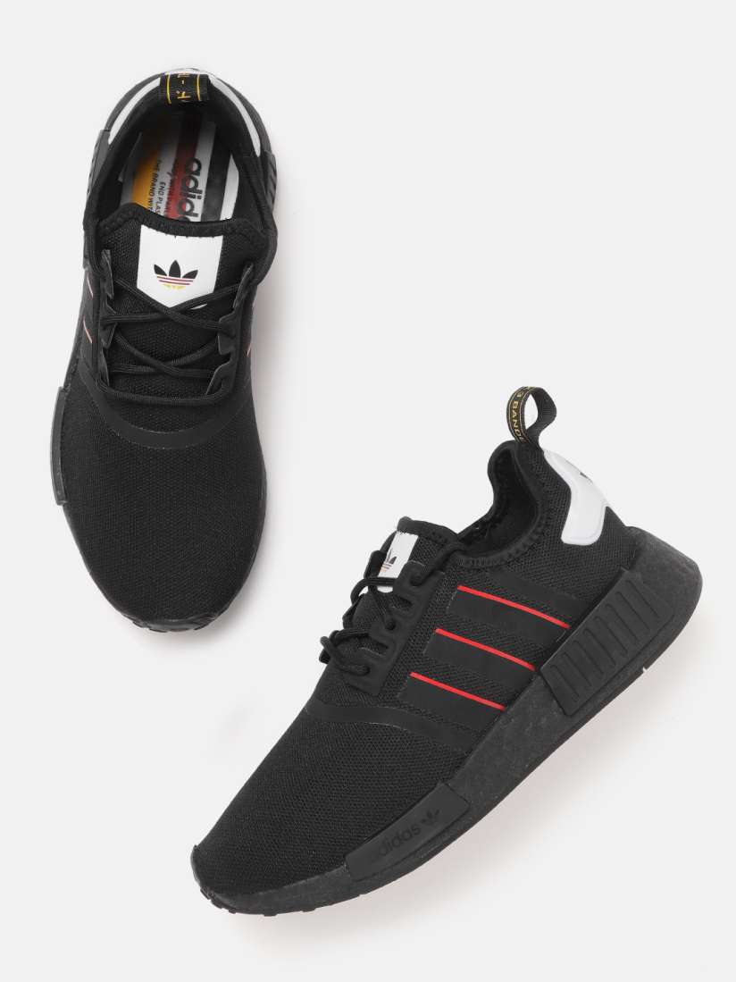 Nmd_r1 shoes black and red sales