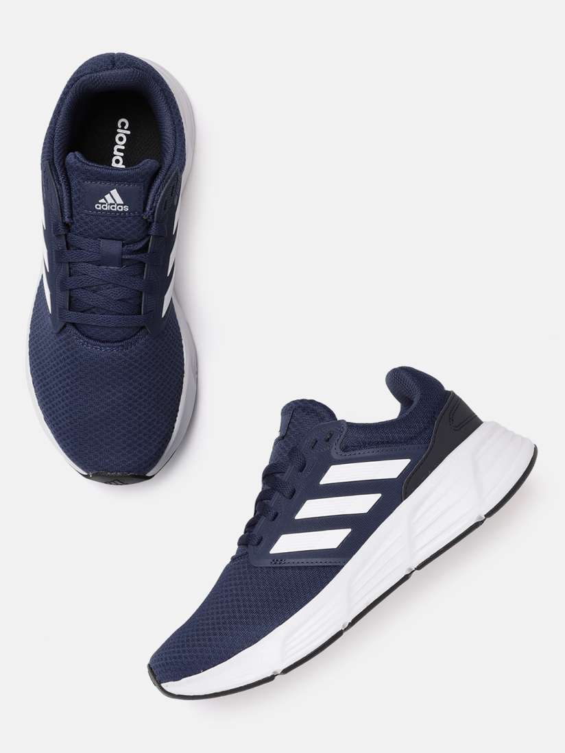 Adidas slip on navy blue outlet