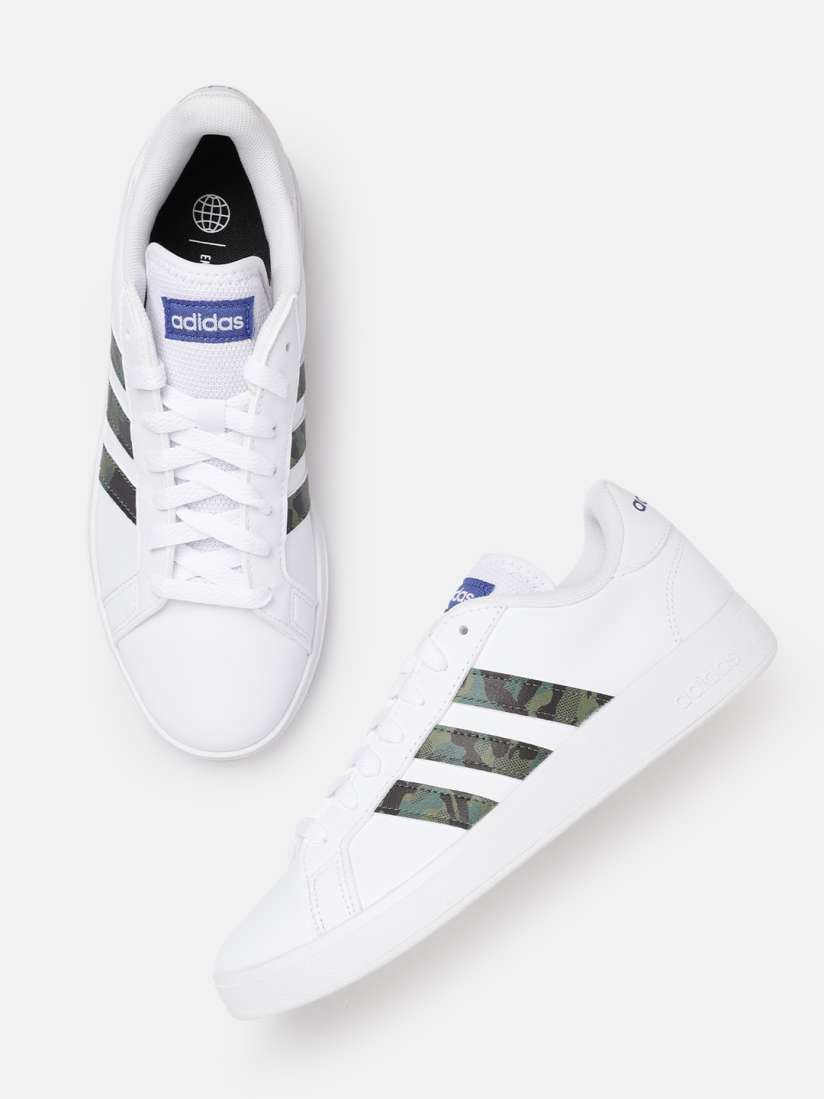 Adidas white shoes myntra sales