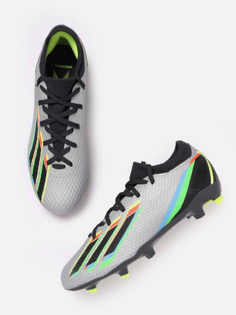 Buy ADIDAS Unisex Grey Black Printed X Speedportal.3 FG Football Shoes Sports Shoes for Unisex 18374296 Myntra