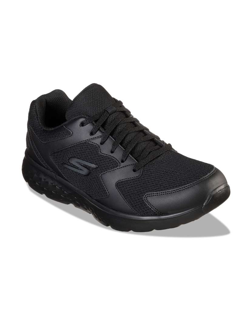 Buy Skechers Men Black Mesh Running Non Marking Shoes Sports Shoes for Men 18378342 Myntra