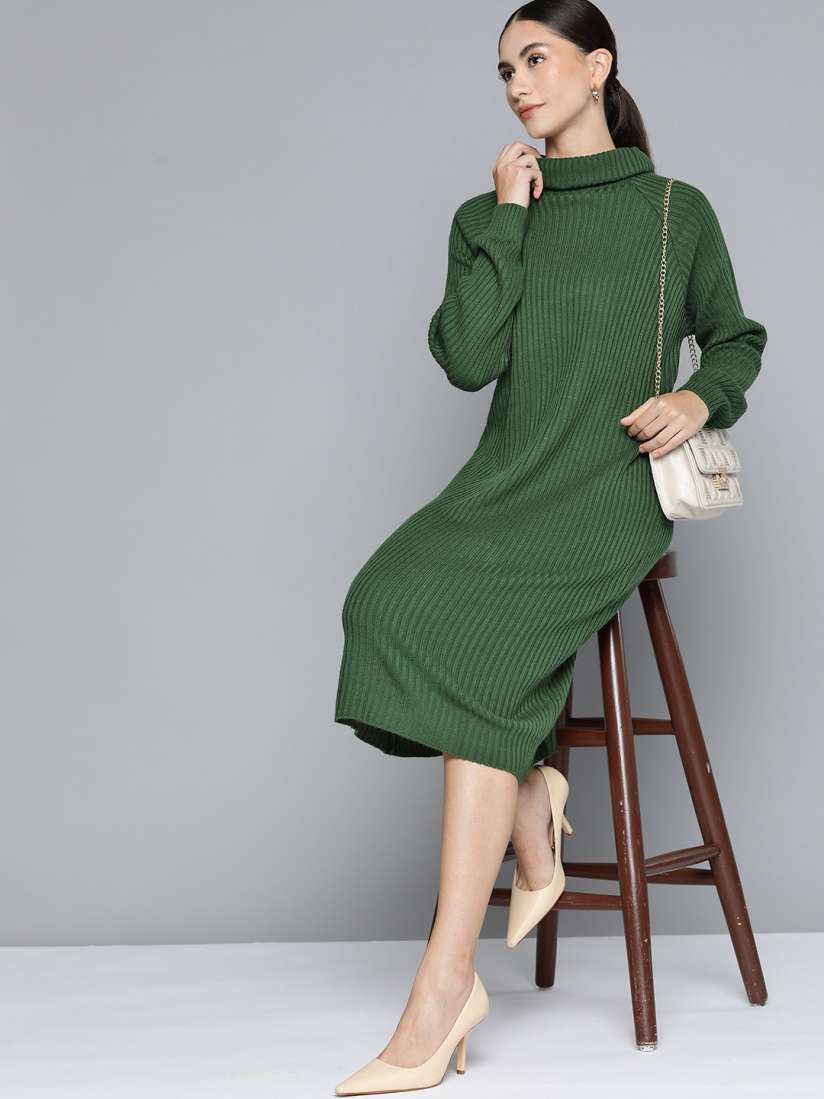 Myntra sweater dress on sale