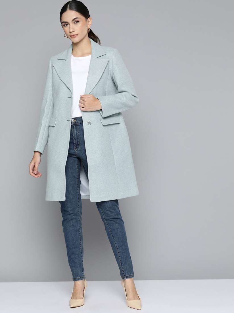 Myntra overcoat cheap