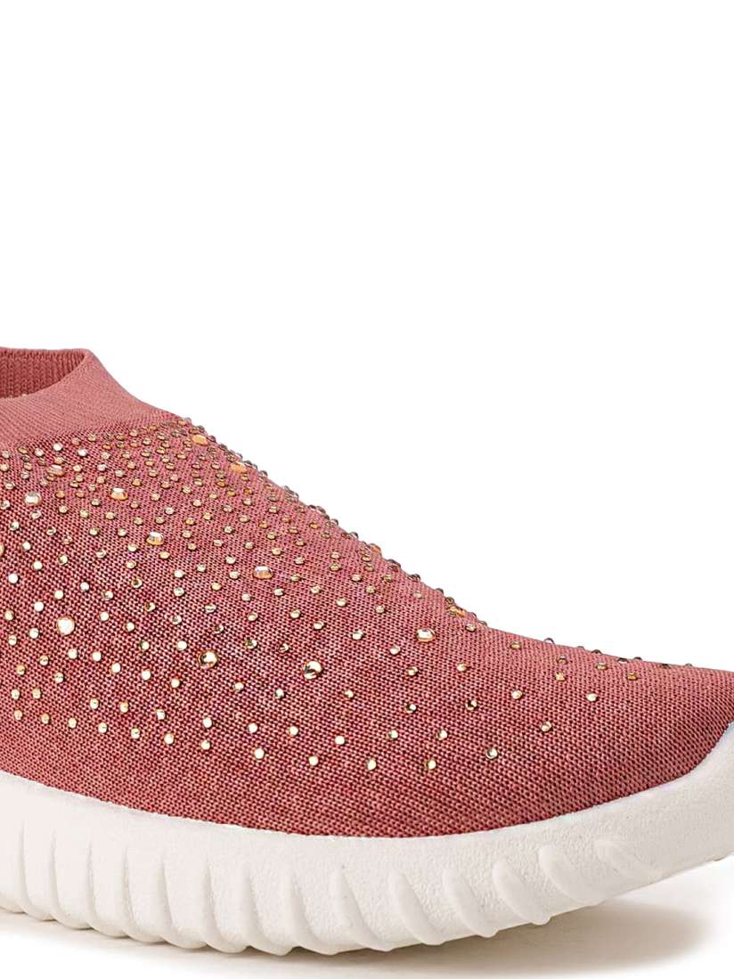 Buy Bata Girls Rose Embellished Slip On Sneakers Casual Shoes for Girls 18394526 Myntra