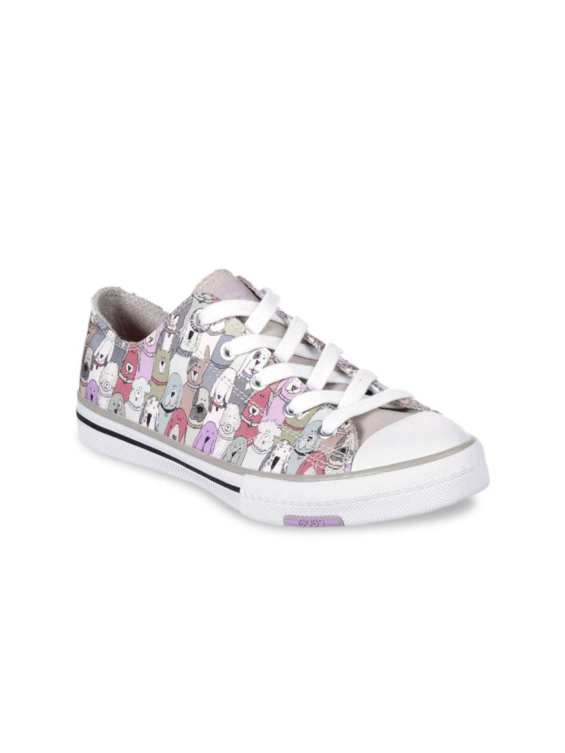 Buy Skechers Women Brown White Printed UTOPIA DANDY DOGS Sneakers Casual Shoes for Women 18406694 Myntra