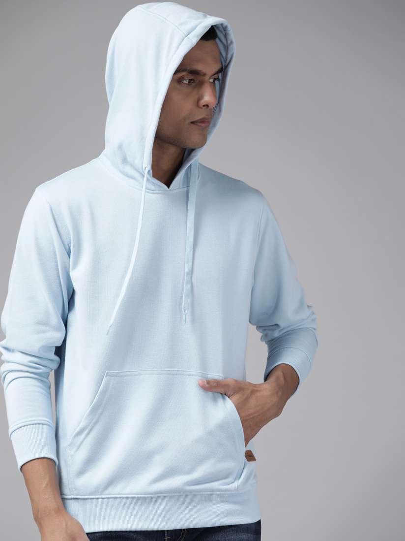 Buy The Roadster Lifestyle Co. Men Hooded Sweatshirt Sweatshirts for Men 18407324 Myntra