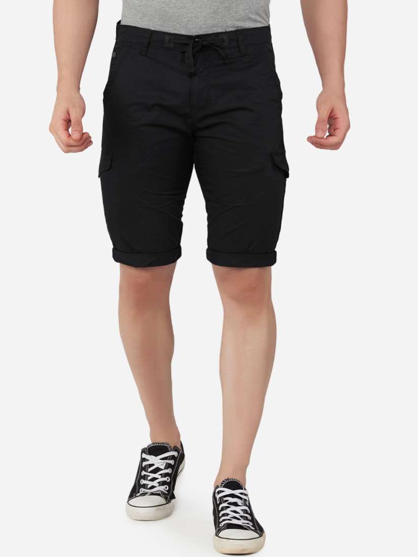 Buy beevee Men Black Outdoor Cargo Shorts Shorts for Men 18409018 Myntra