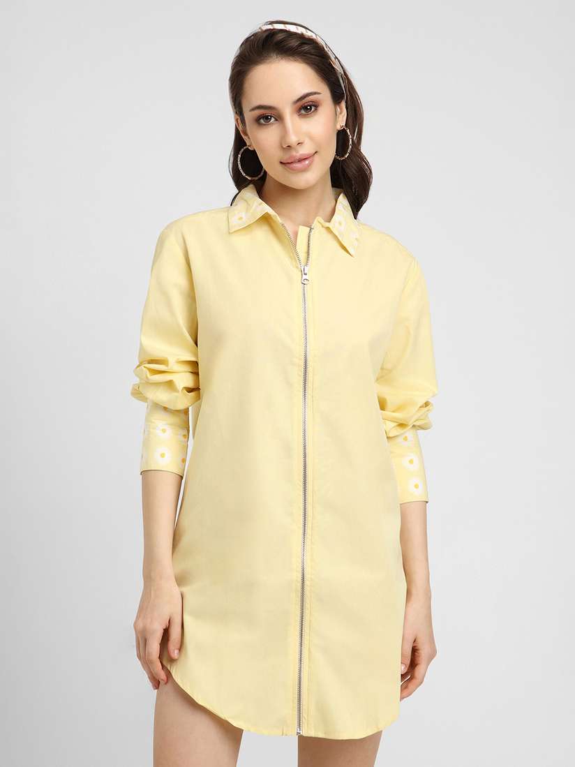 Mini Dresses Yellow Overall Dress Forever 21 Buy FOREVER 21 Yellow